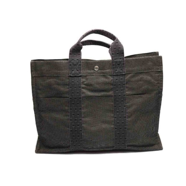 Tote Bag Gray Mm Her Line Canvas