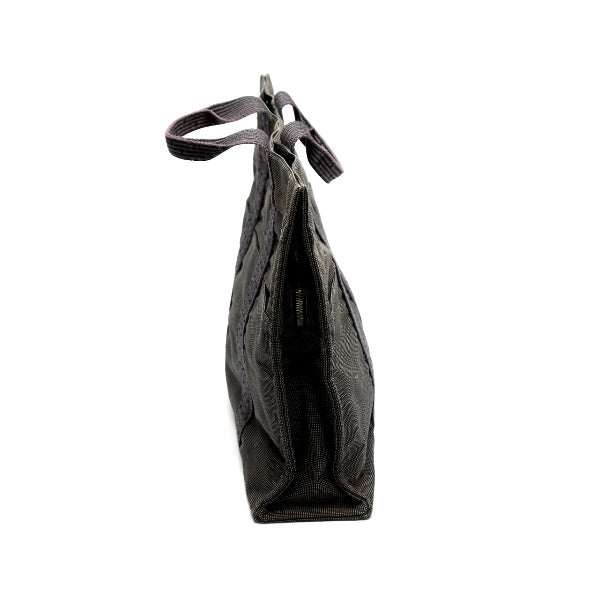 Tote Bag Gray Mm Her Line Canvas