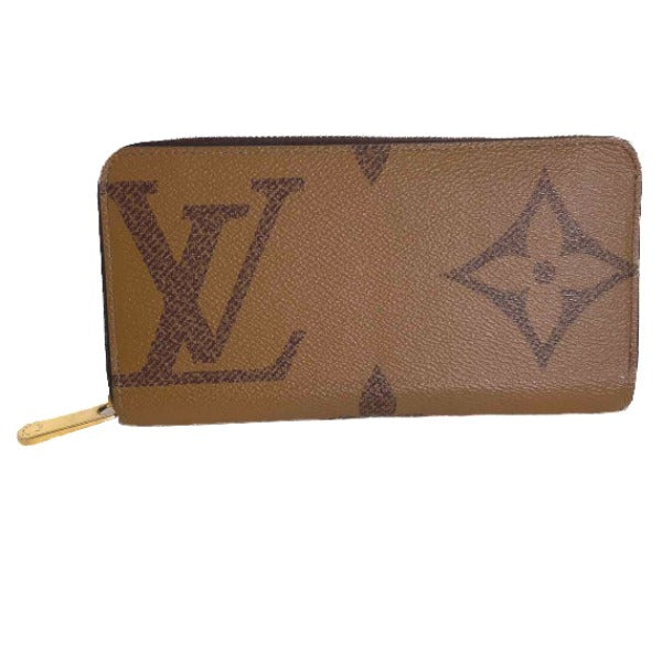 Louis Vuitton Long Purse M69353 giant reverse Monogram Canvas Brown Wallet Case