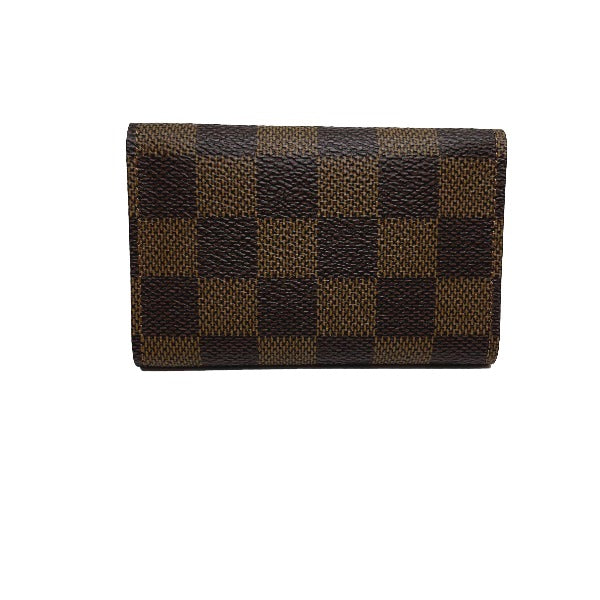 Louis Vuitton Key holder N62630 Damier Canvas Brown Key Chain 0