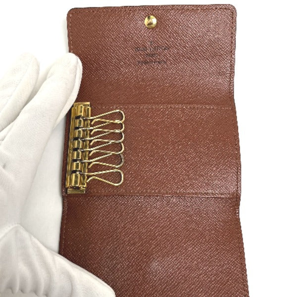 Louis Vuitton Key holder M62630 Key Monogram Canvas Brown Key Chain 0