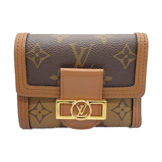Louis Vuitton Coin M68725 PVC camel Portefeuille Monogram Leather Brown Handbag