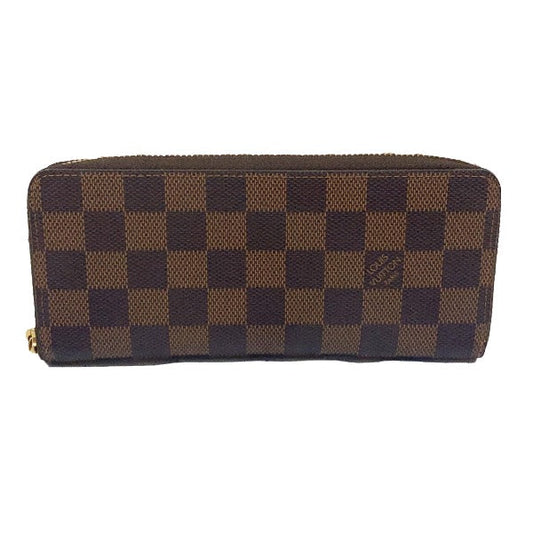 Louis Vuitton Long Purse N41626 Damier Rose Canvas Wallet Case