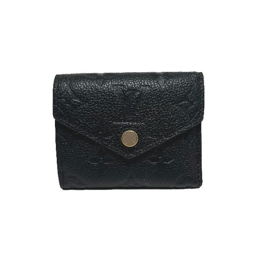 Louis Vuitton Tri-fold M62935 Ann Platt Noir Monogram Wallet Case