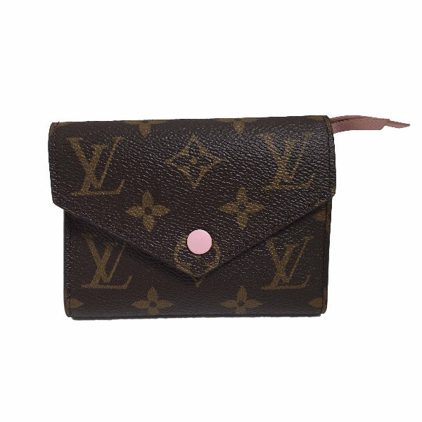 Louis Vuitton Coin M62360 Rose Valerie Coin Monogram Canvas Wallet Case