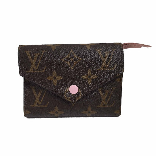 Louis Vuitton Coin M62360 Rose Valerie Coin Monogram Canvas Wallet Case
