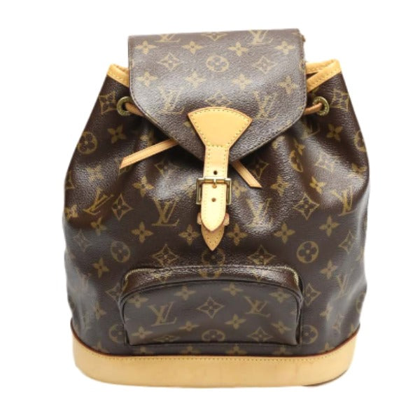 Louis Vuitton Backpack M51136 MontsourisMM Monogram Canvas Brown