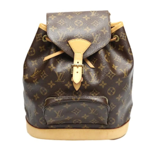 Louis Vuitton Backpack M51136 MontsourisMM Monogram Canvas Brown