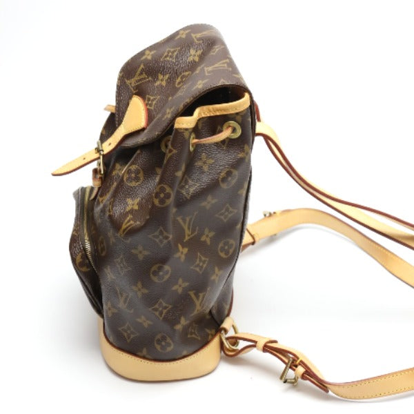 Louis Vuitton Backpack M51136 MontsourisMM Monogram Canvas Brown