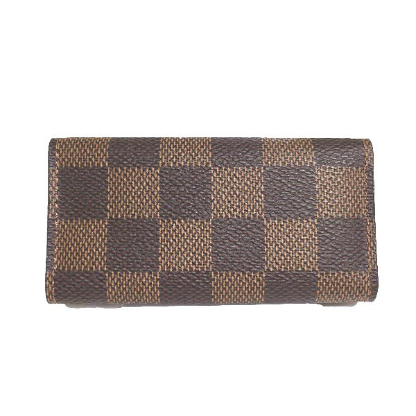 Louis Vuitton Key holder N62631 Damier Canvas Brown Key Chain 0