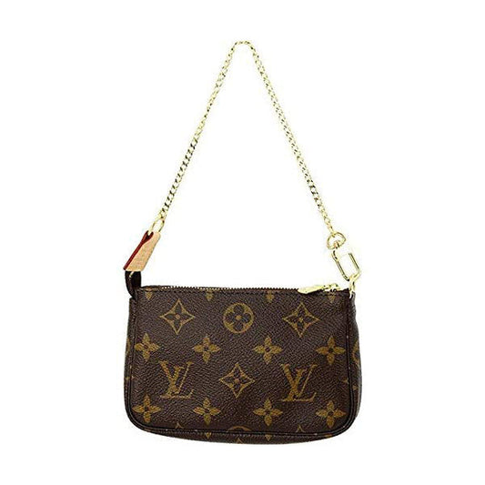 Louis Vuitton Pouch M58009 accessories pouch Pochette Monogram Canvas Brown Mini Clutch Bag