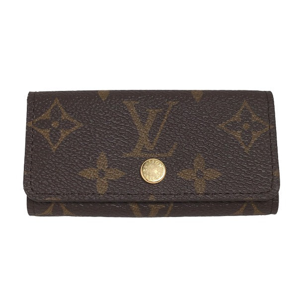 Louis Vuitton Key holder M69517 4 Monogram Canvas Brown Key Chain