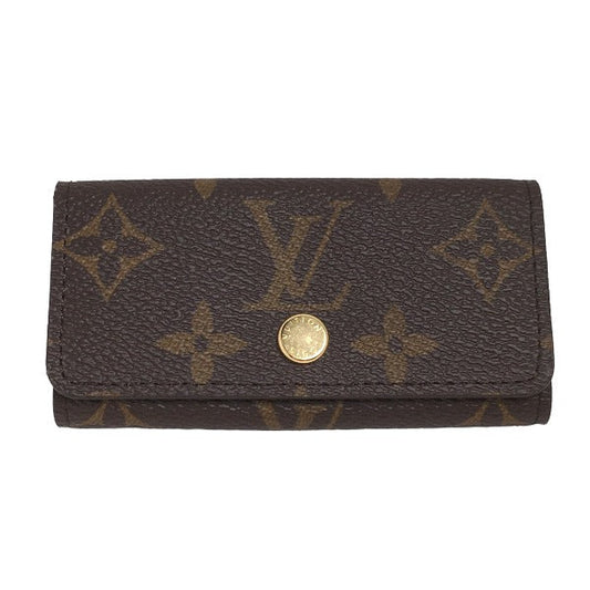 Louis Vuitton Key holder M69517 4 Monogram Canvas Brown Key Chain