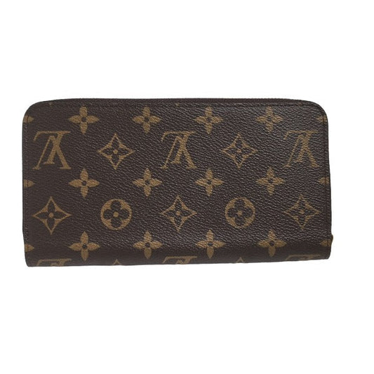 Louis Vuitton Long Purse M41895 Fuchsia Zip Monogram Canvas Wallet Case 4