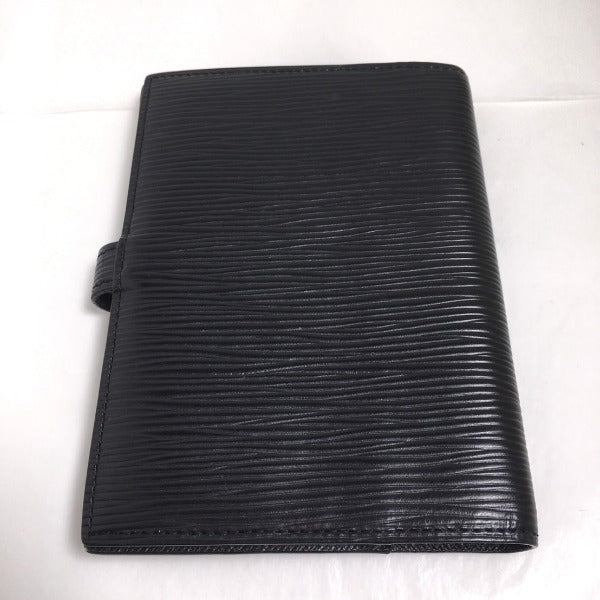 Louis Vuitton Notebook cover R20092 Epi Notebook Leather Black Handbag