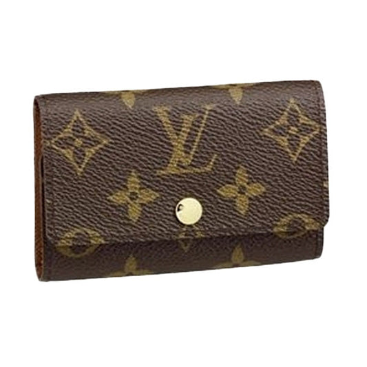 Louis Vuitton Key holder M62630 Key Monogram Canvas Brown Key Chain 6