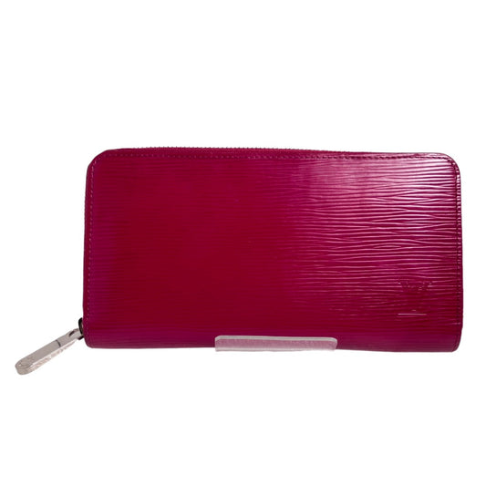 Louis Vuitton Long Purse M60305 Epi Fuchsia Leather Wallet Case