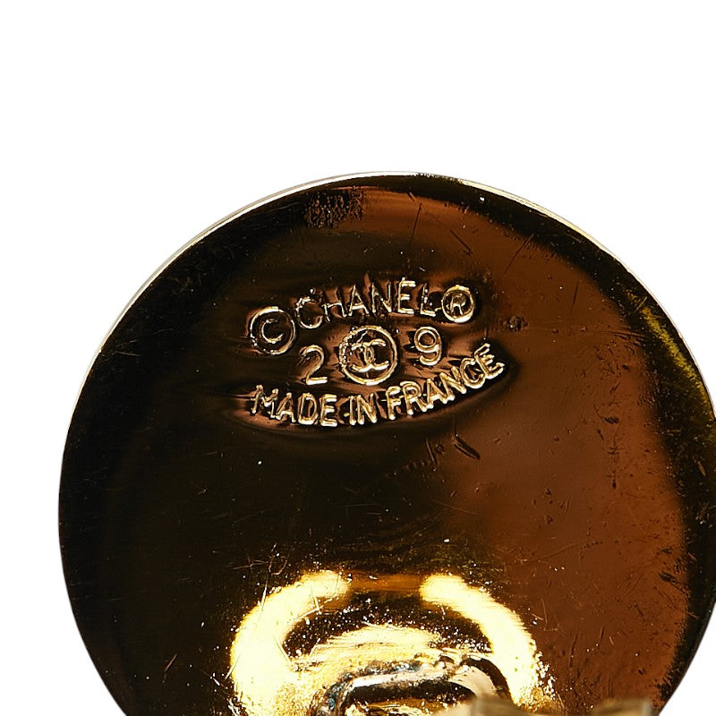 Chanel Coco Mark 31 RUE Matelassé Earrings Jewelry