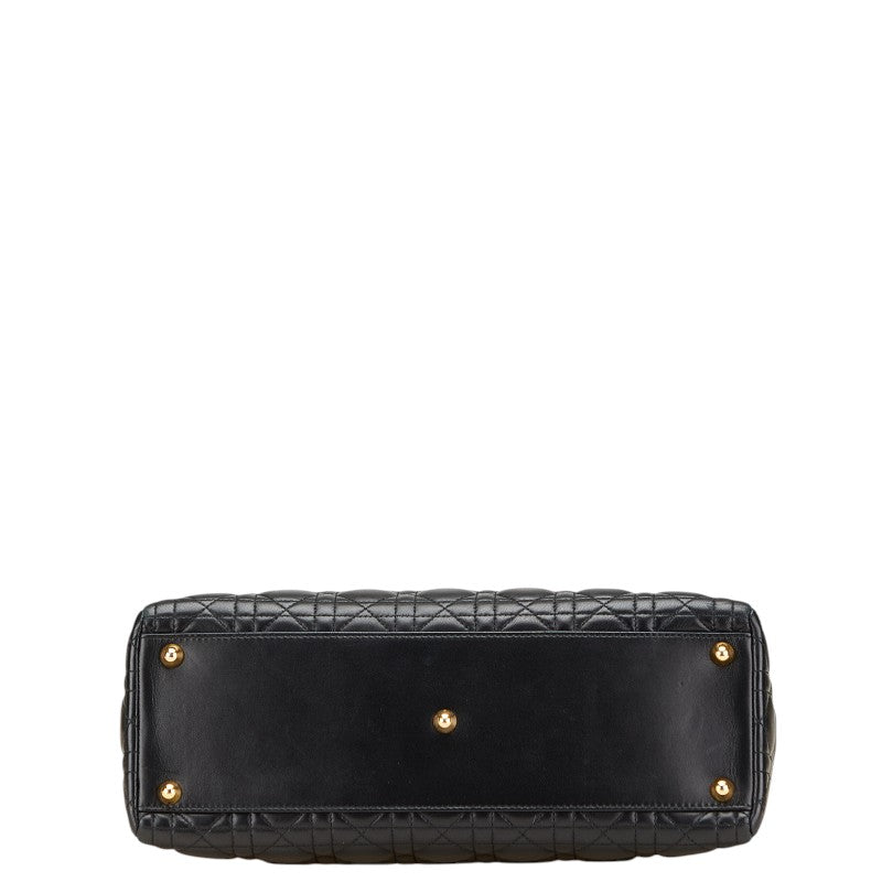 Dior Lady Cannage 2Way Bag Lambskin Travel Bag