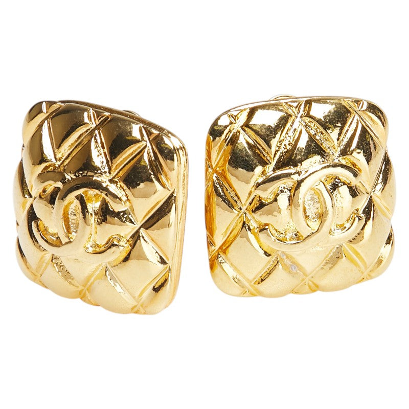 Coco Mark Matelasse Earrings Jewelry Classic