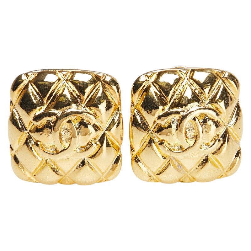 Coco Mark Matelasse Earrings Jewelry Classic