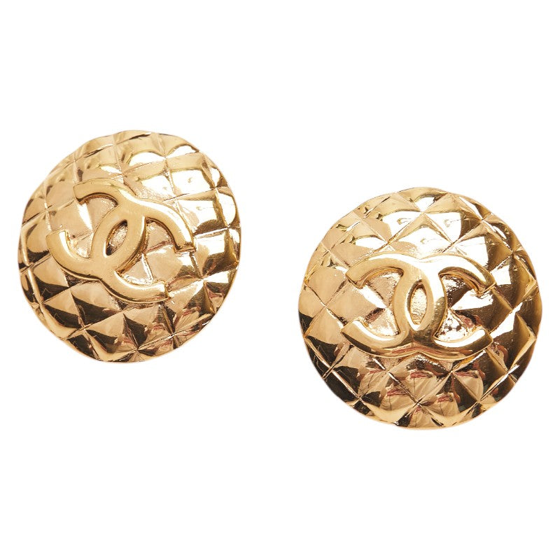 Coco Mark Matelasse Earrings Jewelry Signature
