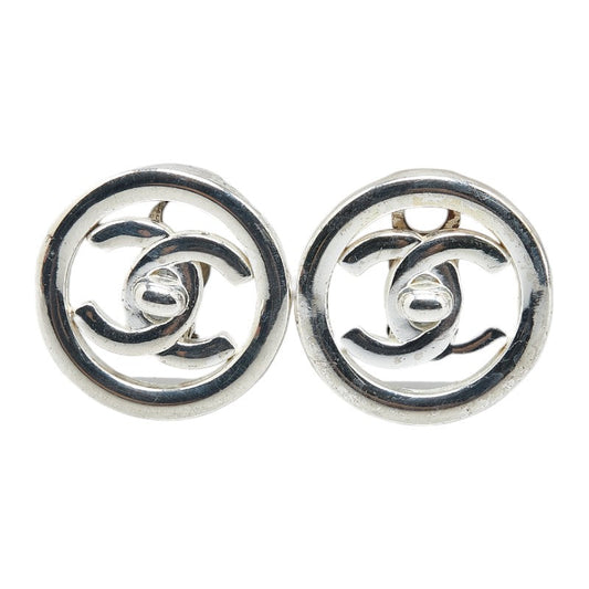 Chanel Coco Mark Turnlock Earrings Jewelry