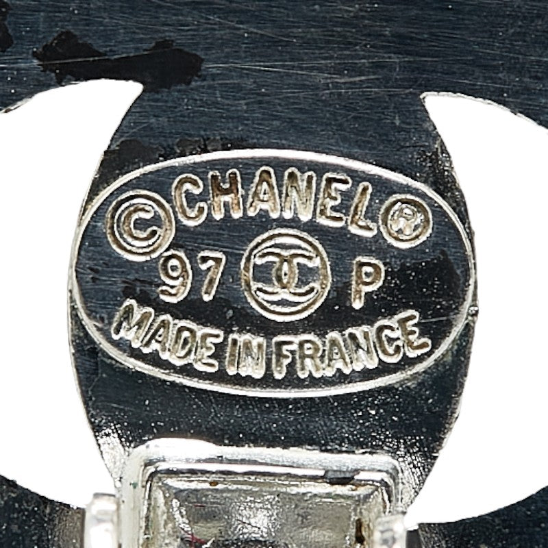 Chanel Coco Mark Turnlock Earrings Jewelry