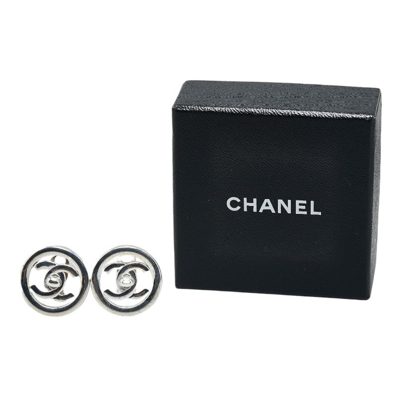 Chanel Coco Mark Turnlock Earrings Jewelry