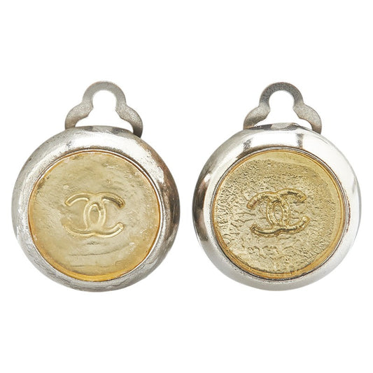 Coco Mark Earrings Jewelry Metal Women