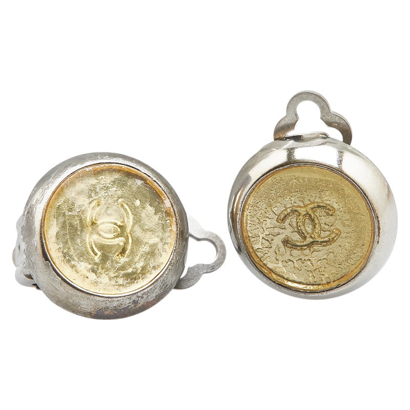 Coco Mark Earrings Jewelry Metal Women