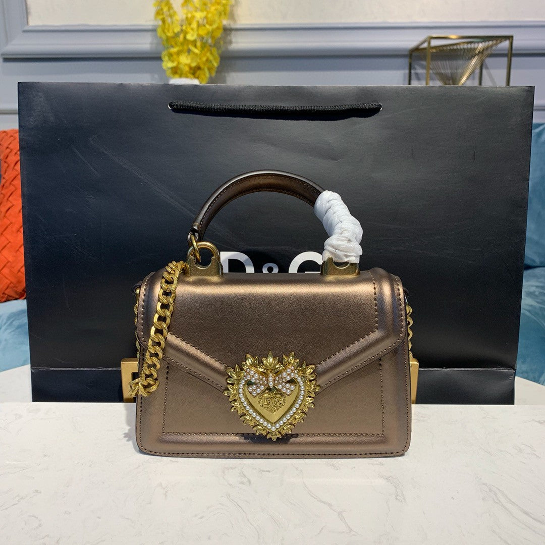 Devotion Mordore Nappa Antique Brassã Small Travel Bag