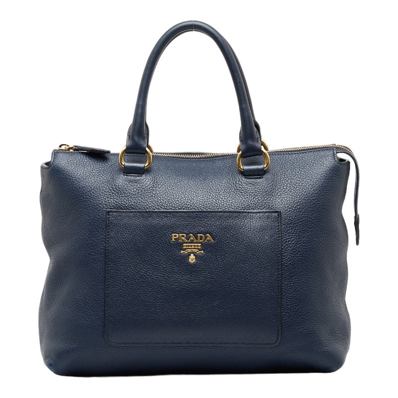 Prada 1Ba063 2Way Bag Leather Shoulder Bag