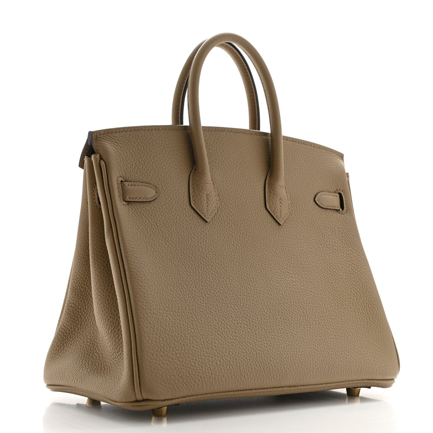 Hermes Togo Birkin Marfa Handbag Beige Travel Bag