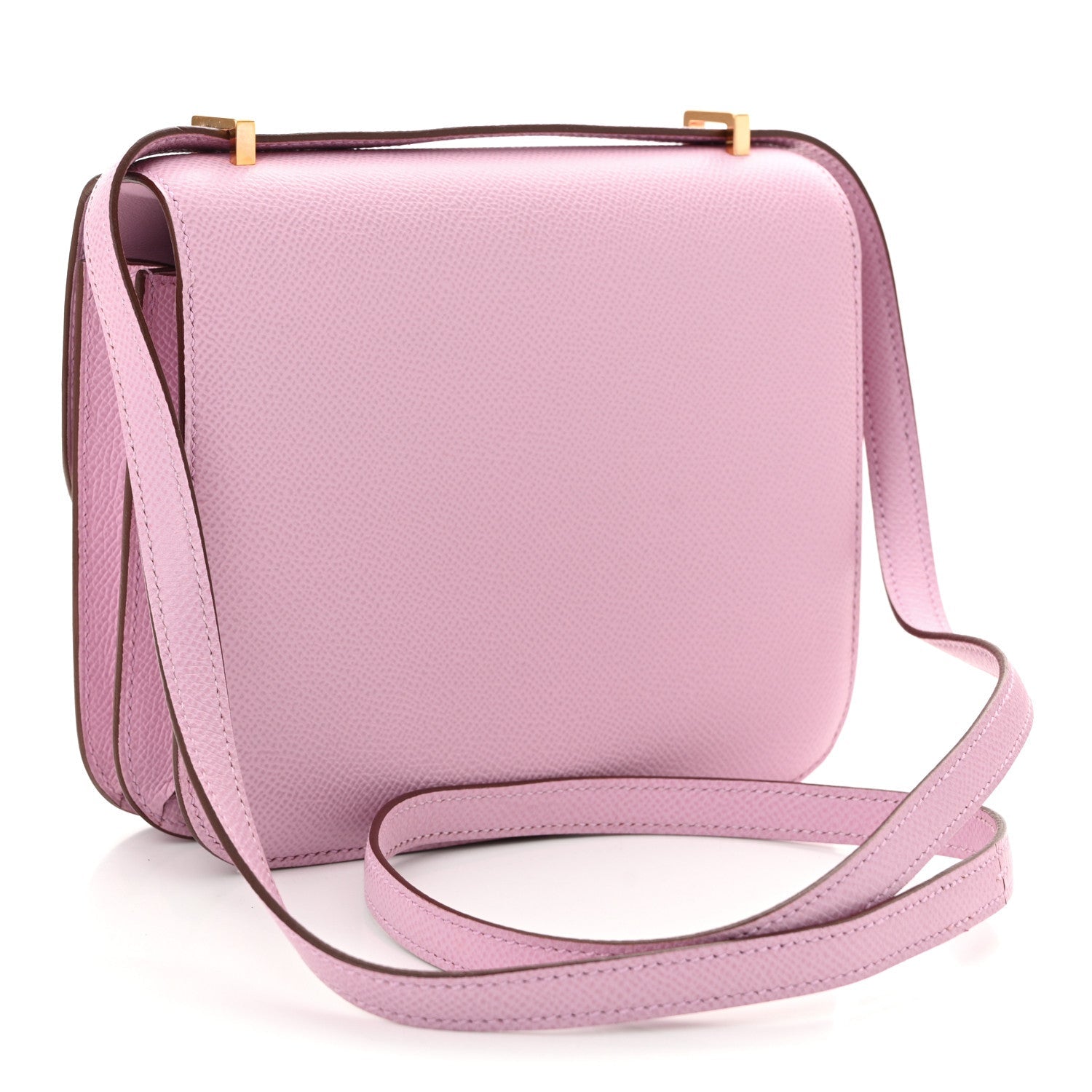 Hermes Epsom Constance Mauve Sylvestre Handbag Travel Bag