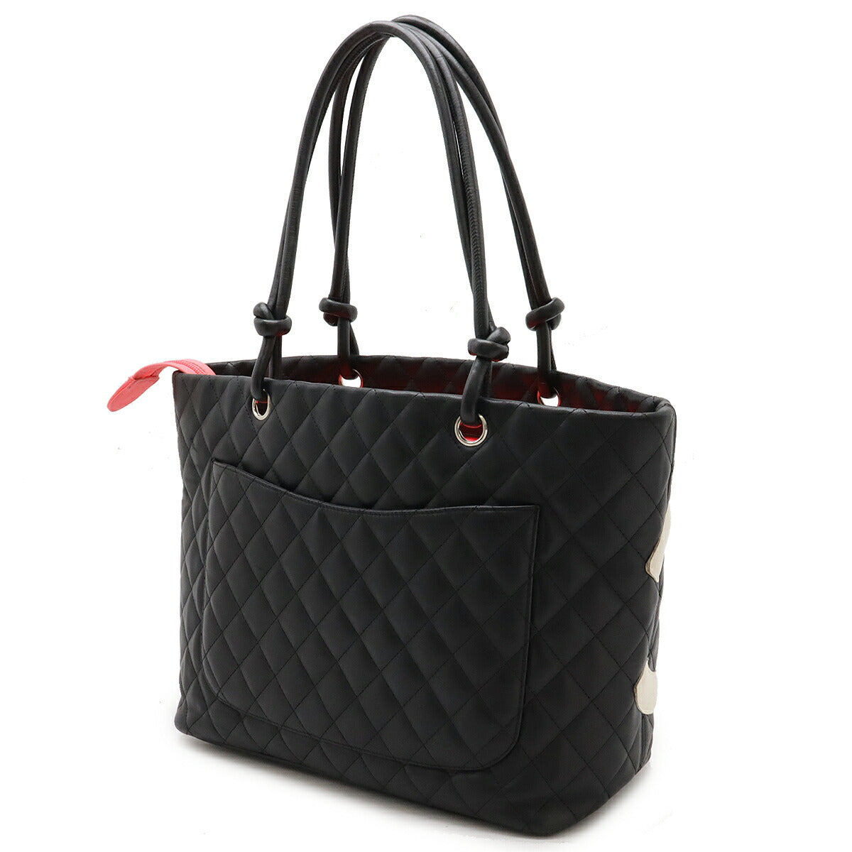 Chanel Soft Calf Cambon Line Large Tote Shoulder Bag