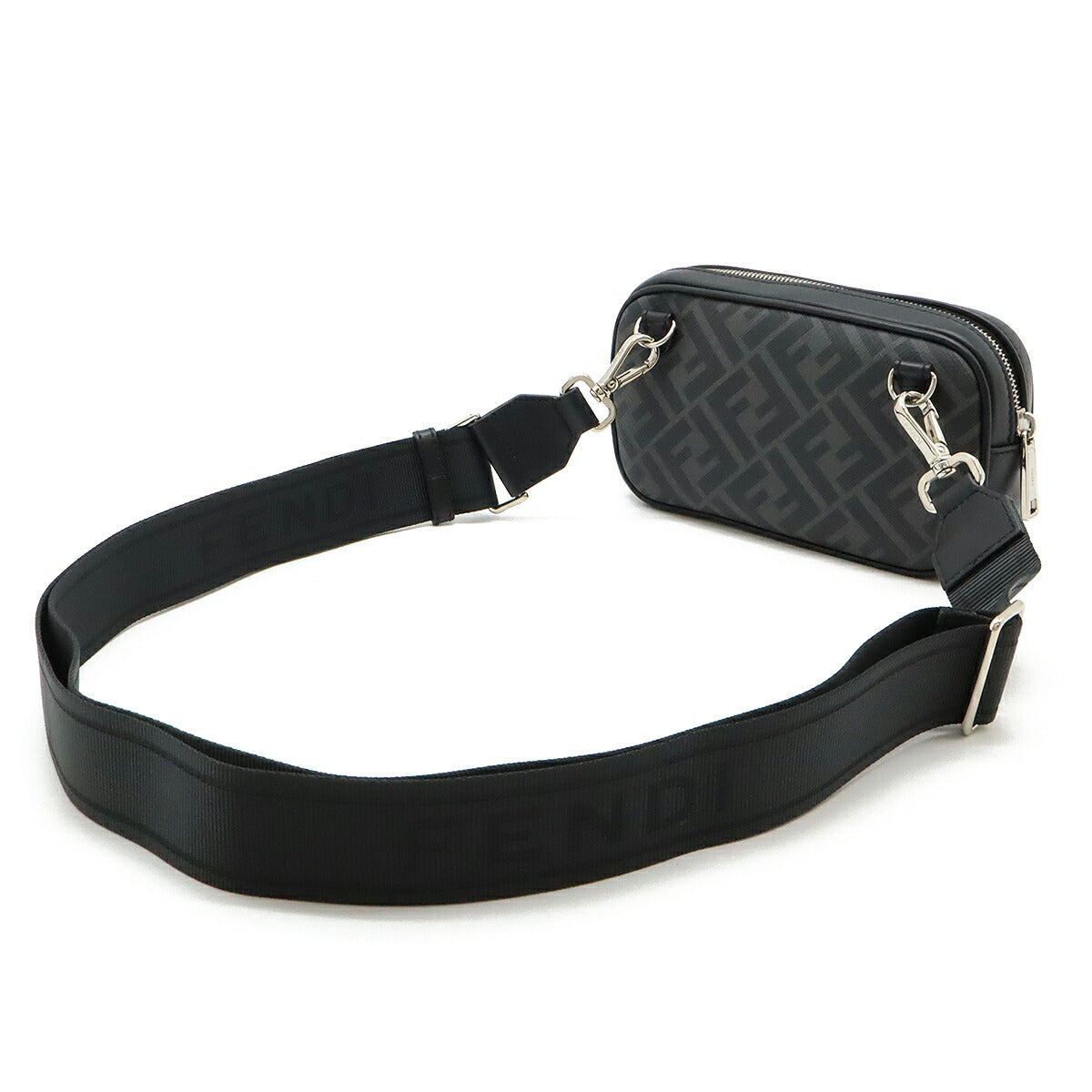 Fendi Zucca Pvc 2Way Shoulder Bag