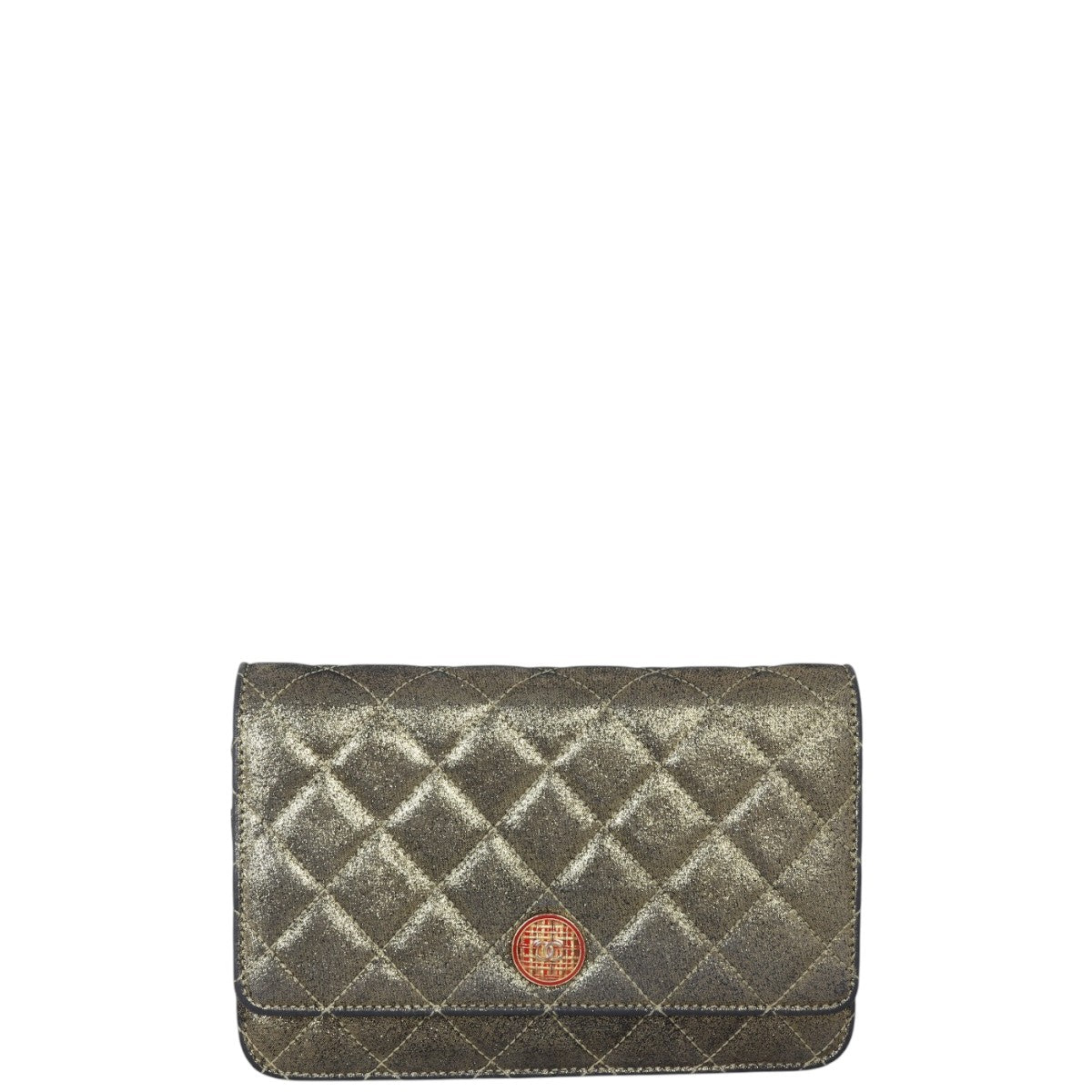 Chanel Paris-Edinburgh Wallet on Iridescent Handbag Quilted Chain Crossbody Bag