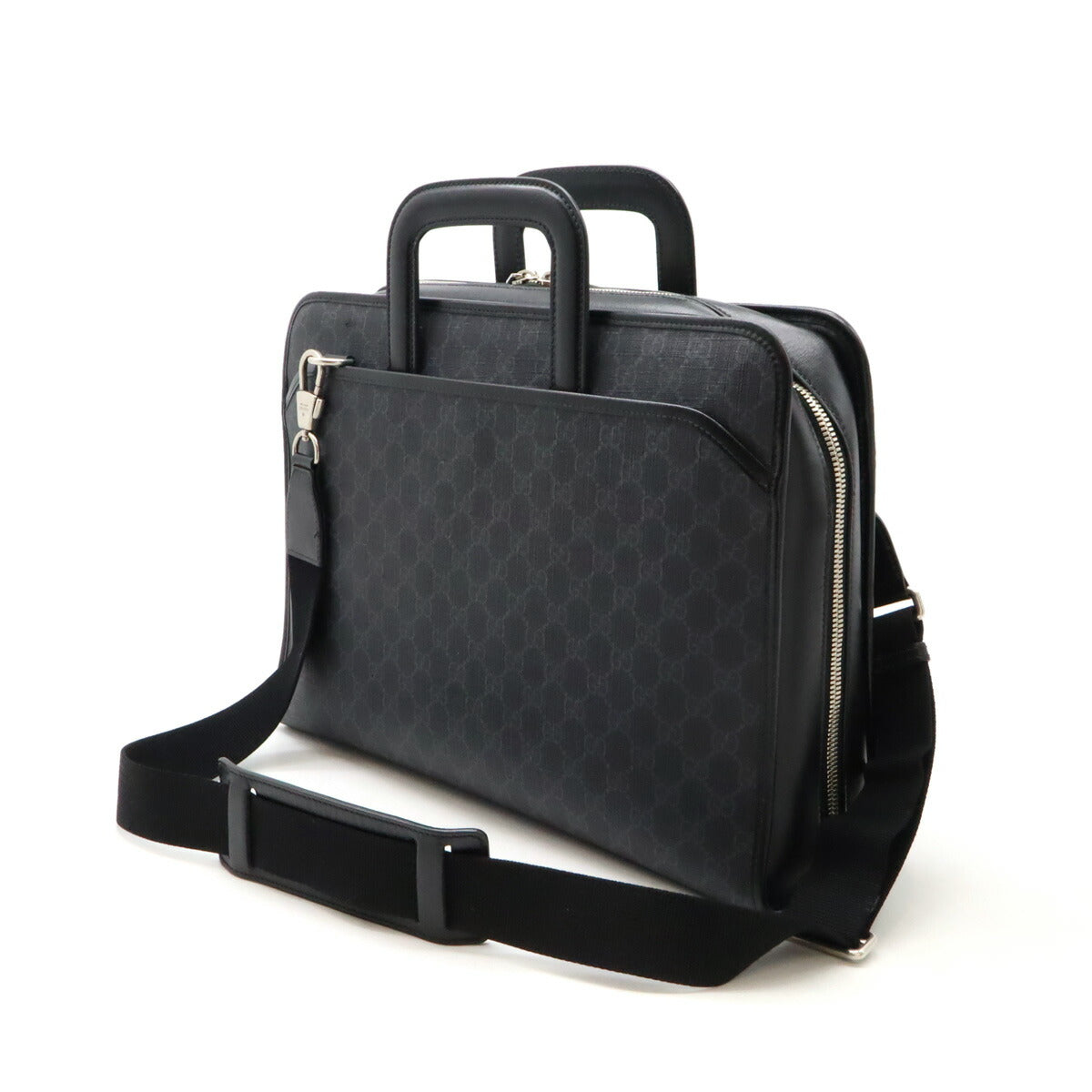 Gucci Supreme 2Way Briefcase Handbag Travel Bag