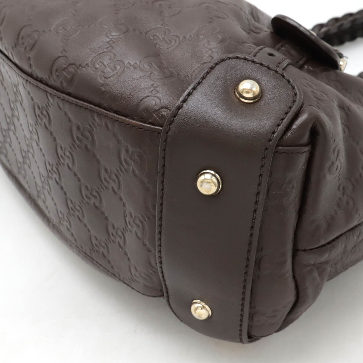 Gucci ssima Shoulder Bag Leather 4