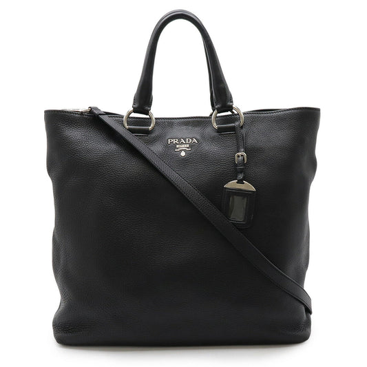 Prada 2Way Bag Leather Travel Bag 7