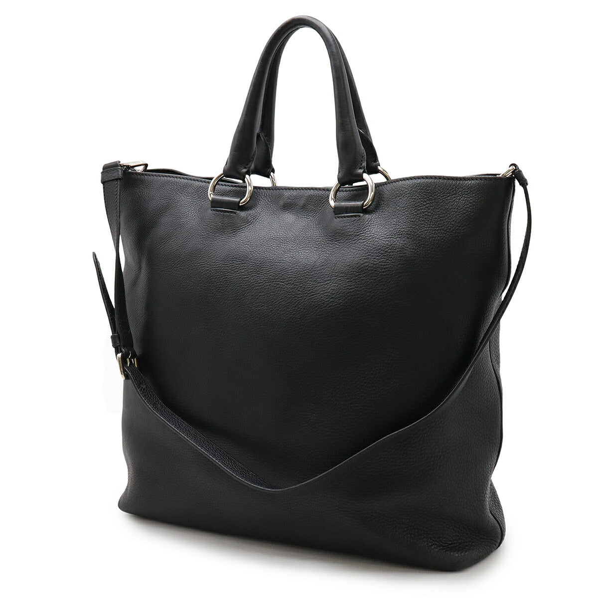 Prada 2Way Bag Leather Travel Bag 7