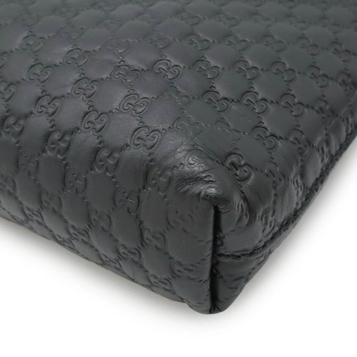 Gucci Microssima Shoulder Bag Leather