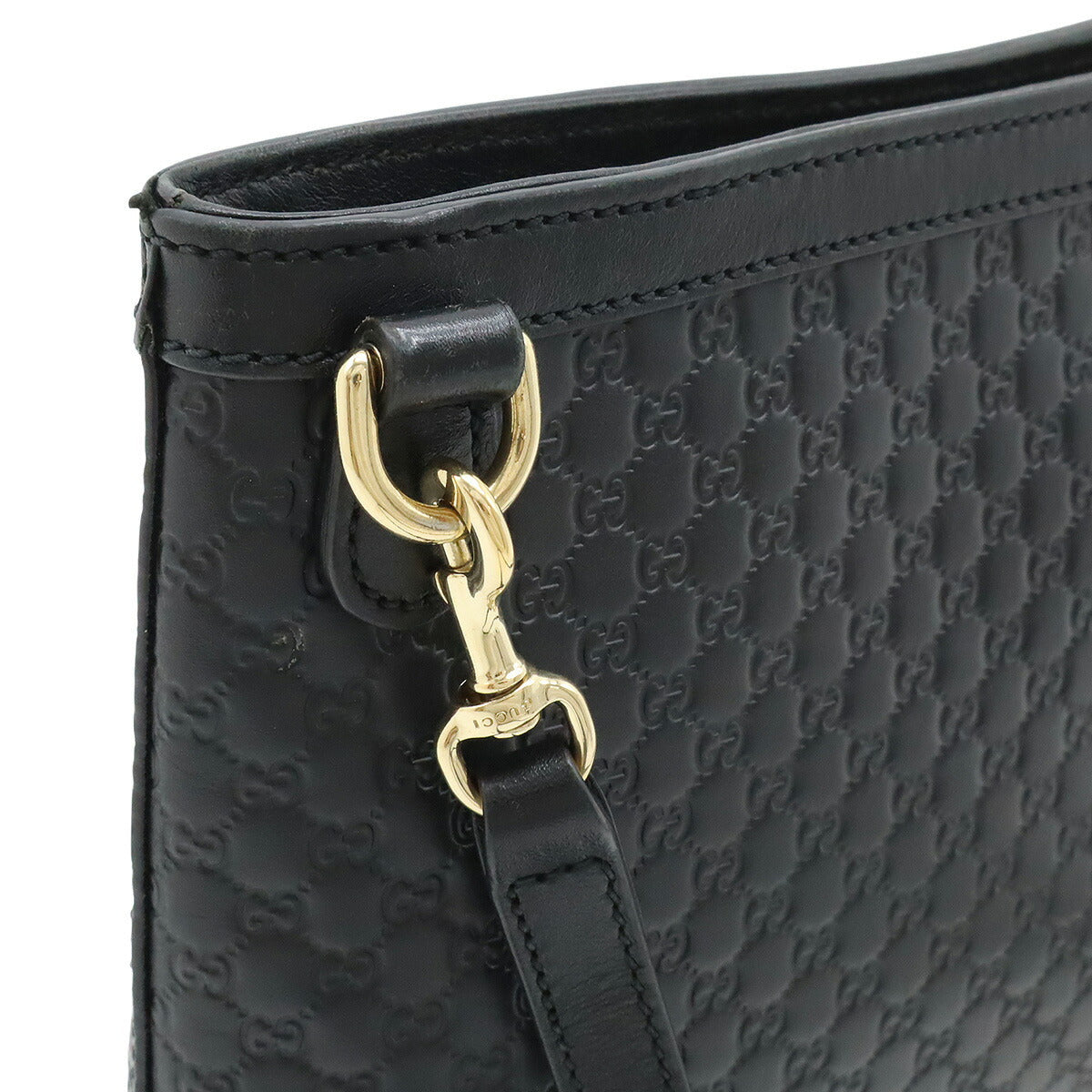 Gucci Microssima Shoulder Bag Leather