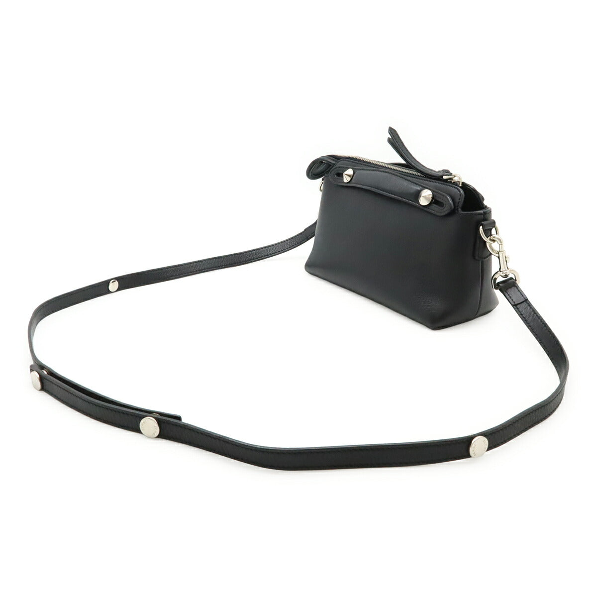 Fendi By The Way 2Way Handbag Leather Travel Bag