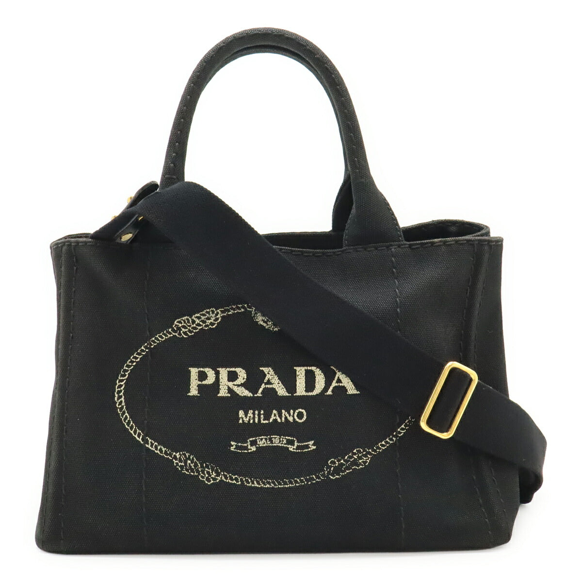 Prada Canapa 2Way Bag Canvas Travel Bag 2Way Bag 2