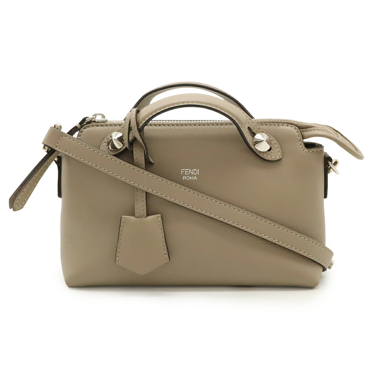 Fendi By The Way 2Way Bag Leather Travel Bag 2Way Bag 8
