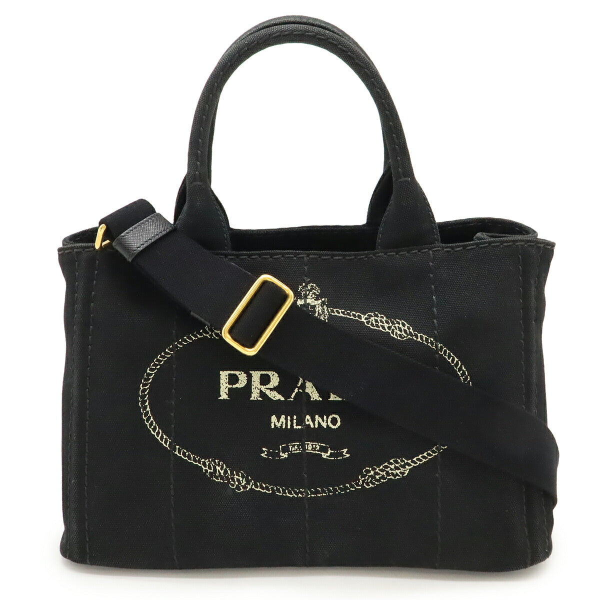 Prada Canapa 2Way Bag Canvas Travel Bag 2Way Bag 5