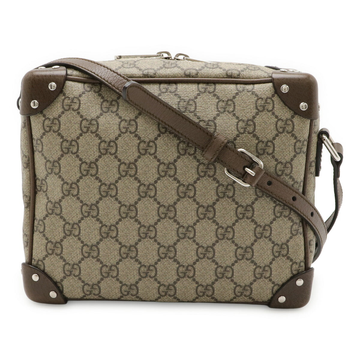Gucci Supreme Pvc Shoulder Bag Leather
