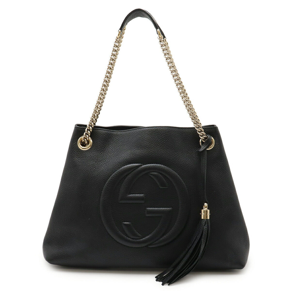Gucci Soho Interlocking Tote Bag Leather Bag 1